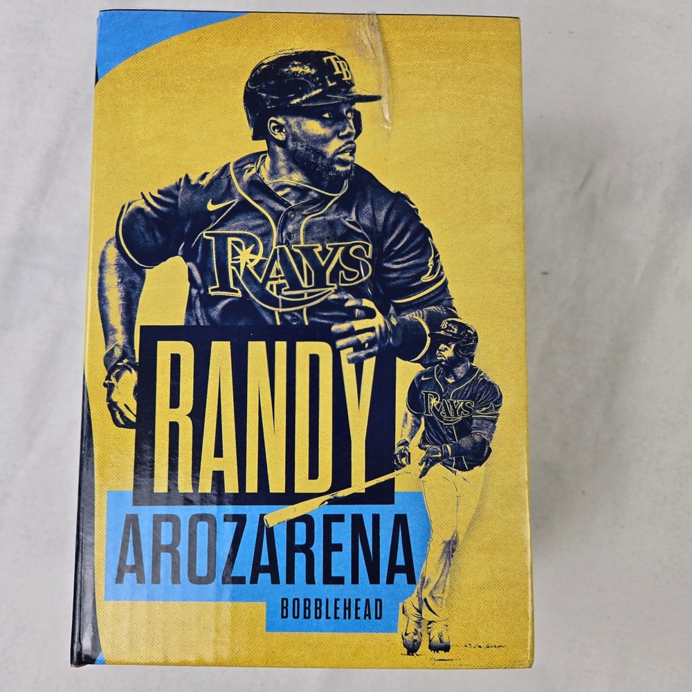 Tampa Bay Rays Randy Arozarena Bobblehead MLB SGA 2020 ALCS MVP with Box BGA